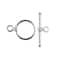 John Bead Must Have Findings 11mm Toggle Clasps